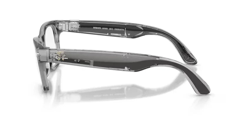 Ray-Ban Meta Gen 2 | RW4012 | Shiny Transparent Grey