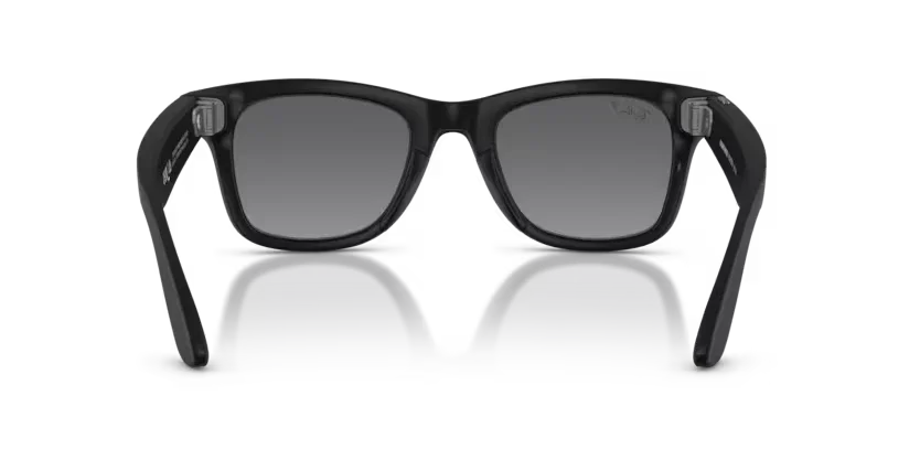 Ray-Ban Meta Gen 2 | RW4012 Wayfarer M | Matte Black Gradient Graphite Polarised