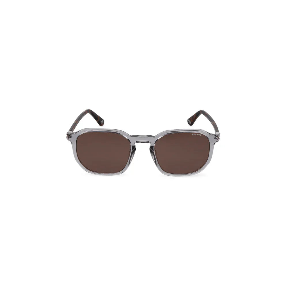 Police | Roadie 8 | Clear Glossy Grey Brown