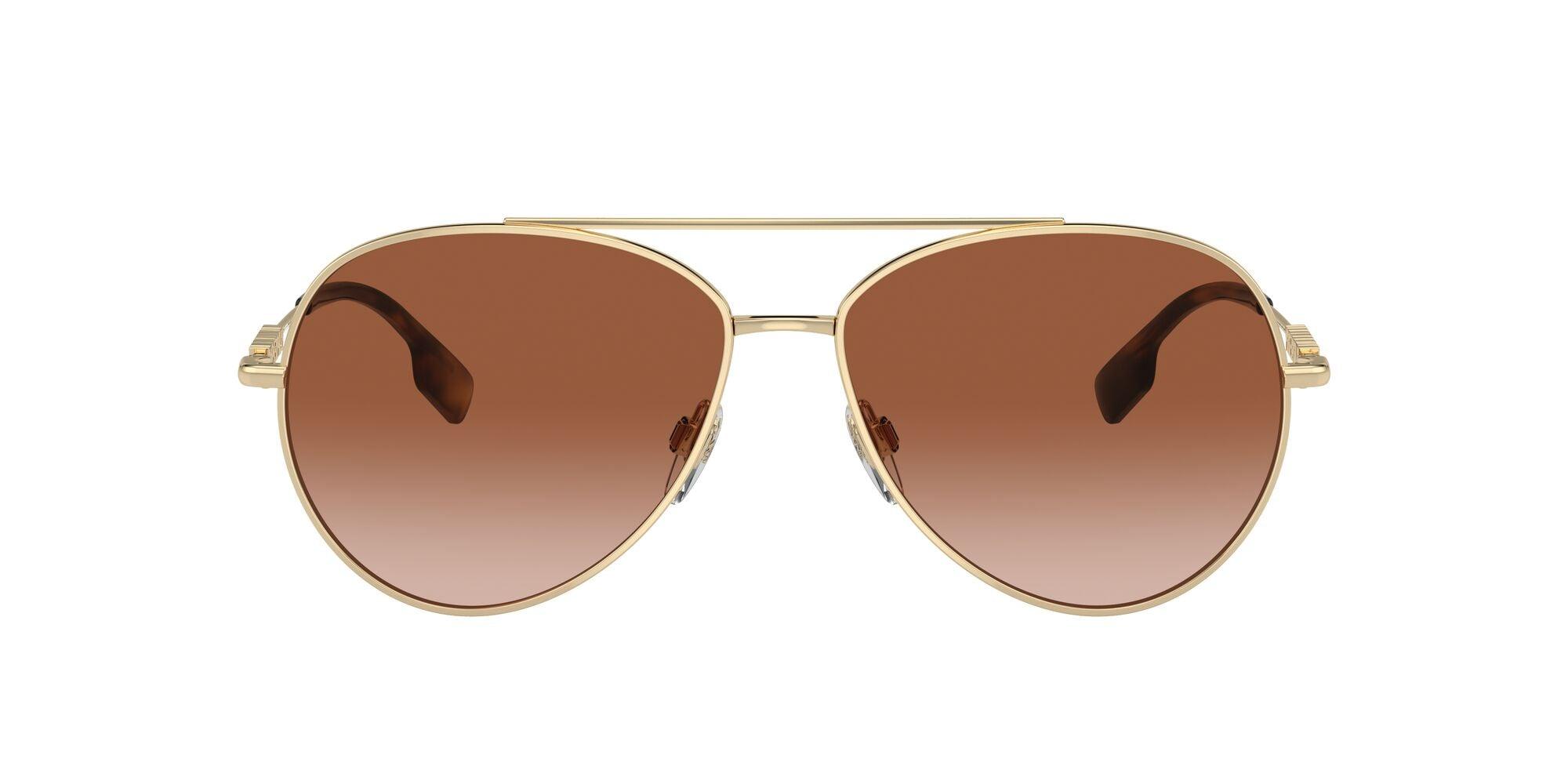 Burberry | 3147 | Gold - iKANDi Sunglasses