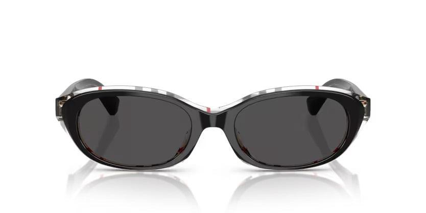 Burberry | 4447D | Top Black Vintage Check - iKANDi Sunglasses