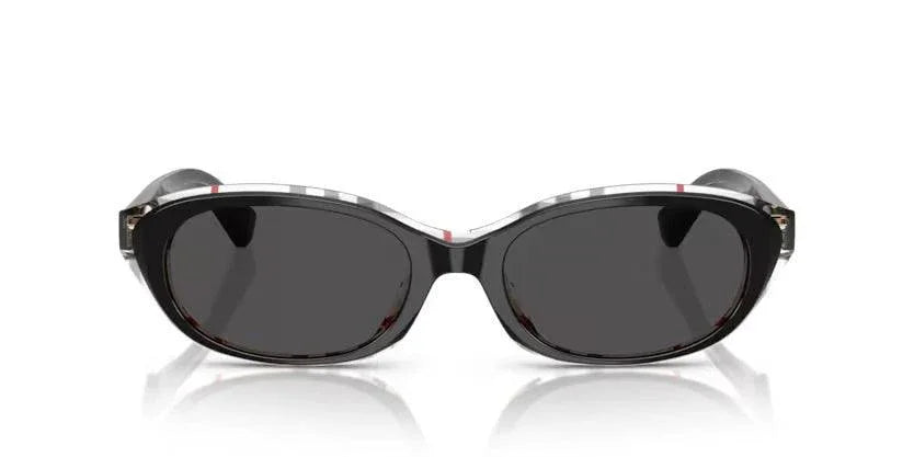 Burberry | 4447D | Top Black Vintage Check - iKANDi Sunglasses