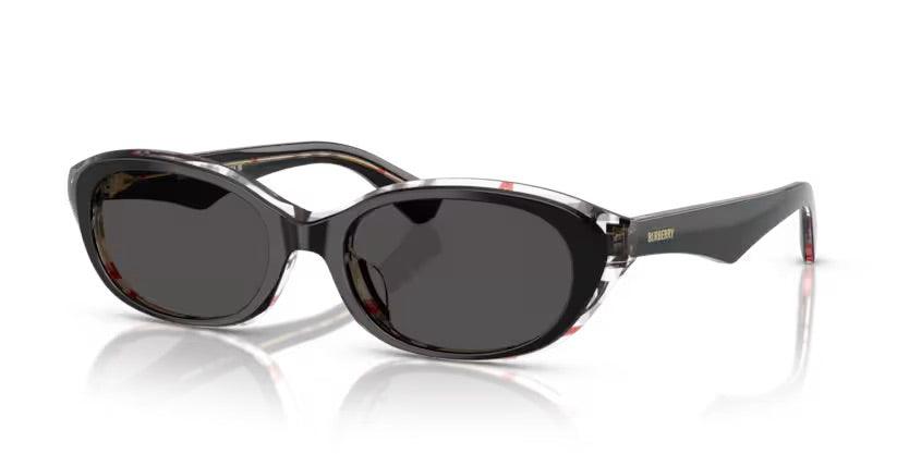 Burberry | 4447D | Top Black Vintage Check - iKANDi Sunglasses