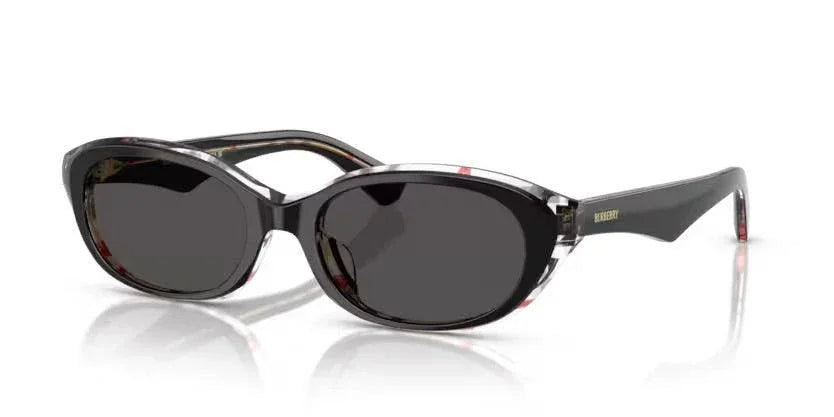 Burberry | 4447D | Top Black Vintage Check - iKANDi Sunglasses