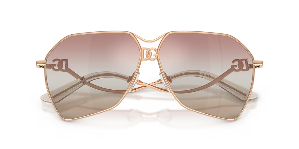 Dolce & Gabbana | DG2326 | Rose Gold / Pink Brown