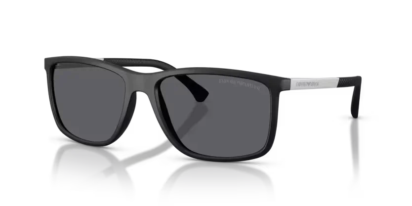 Emporio Armani | 4058 | Rubber Black Polarised