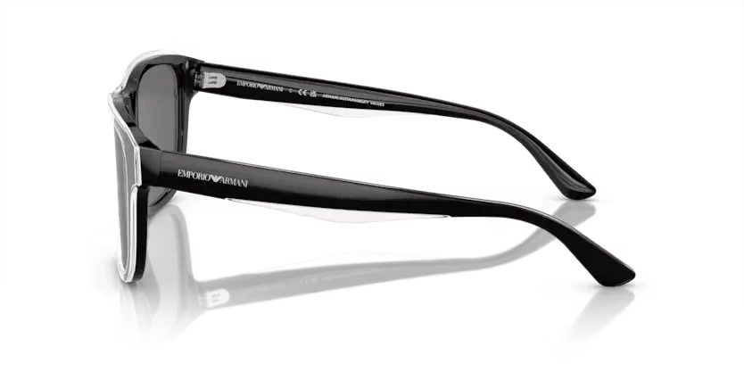 Emporio Armani | 4208F | Shiny black/top crystal Polarised