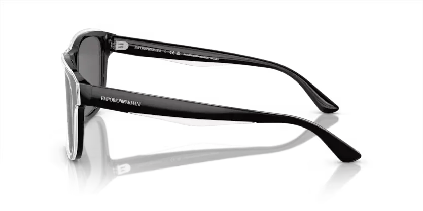 Emporio Armani | 4208F | Shiny black/top crystal Polarised