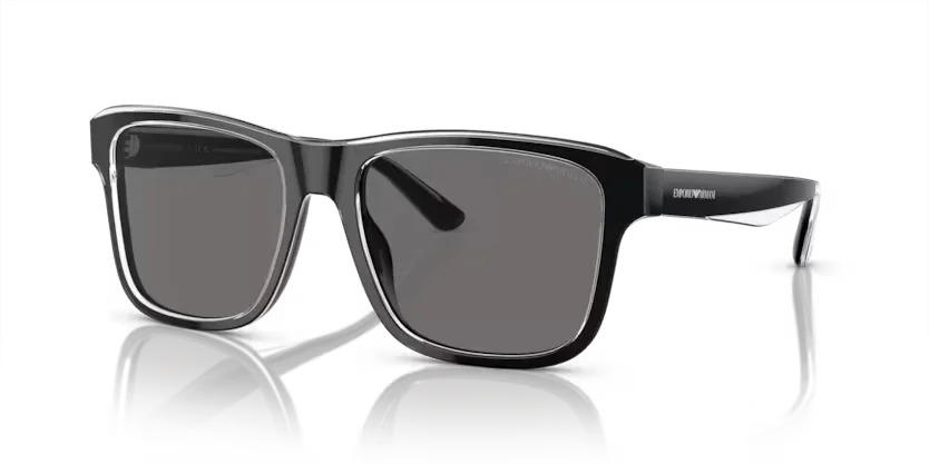 Emporio Armani | 4208F | Shiny black/top crystal Polarised