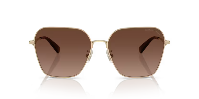 Coach | 7168 | Shiny Light Gold Polarised