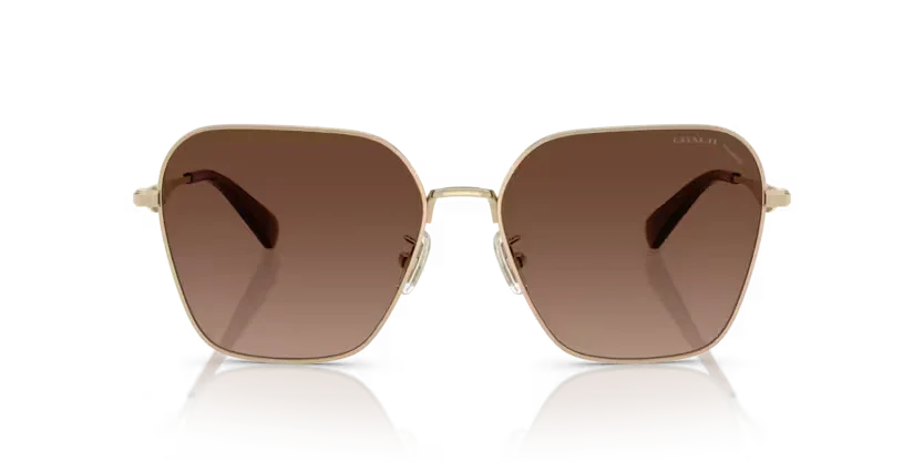 Coach | 7168 | Shiny Light Gold Polarised