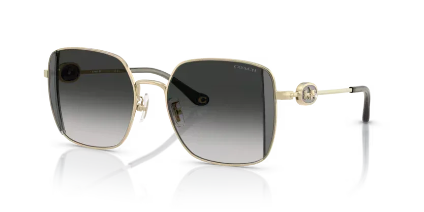 Coach | 7177B | Shiny Light Gold/Smoke