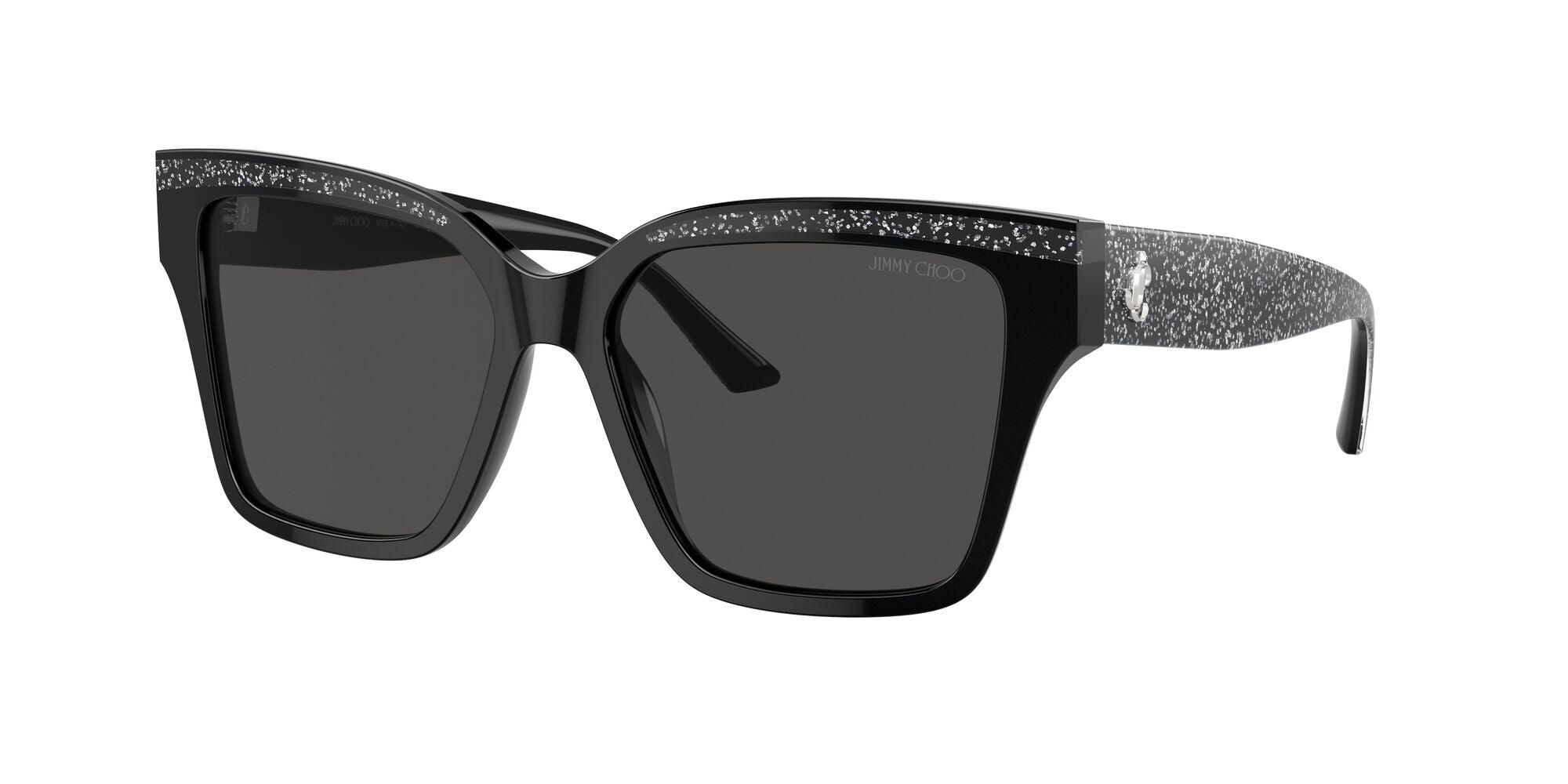 Jimmy Choo | 5003 | Black Glitter - iKANDi Sunglasses