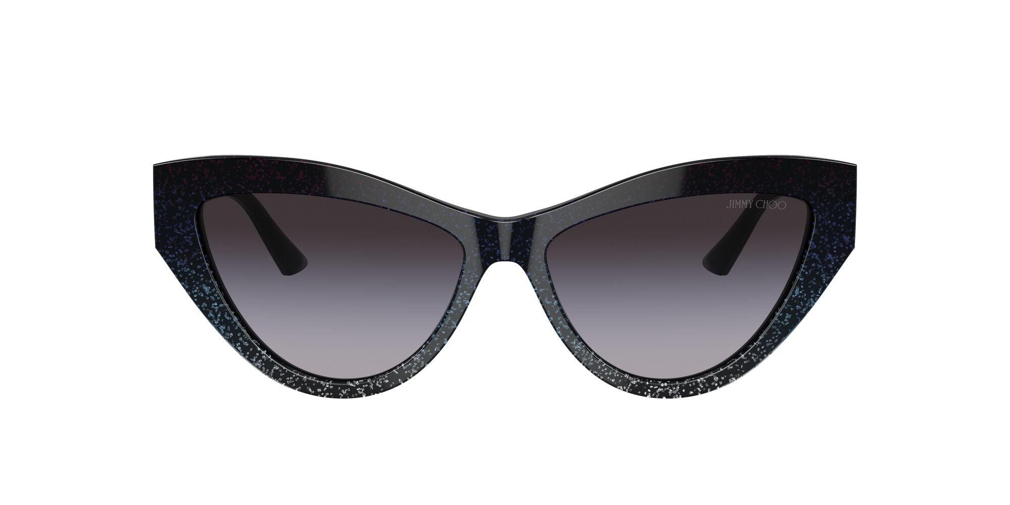 Jimmy Choo | 5004 | Black Gradient Glitter - iKANDi Sunglasses