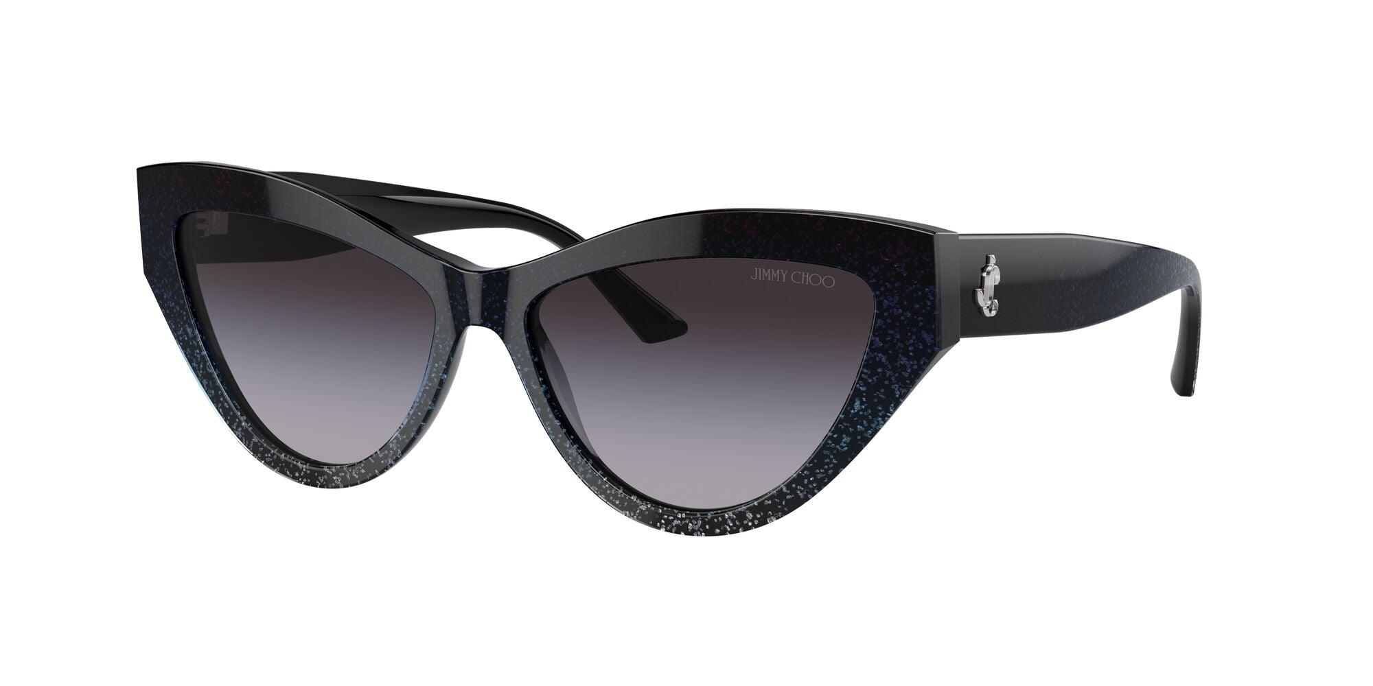 Jimmy Choo | 5004 | Black Gradient Glitter - iKANDi Sunglasses