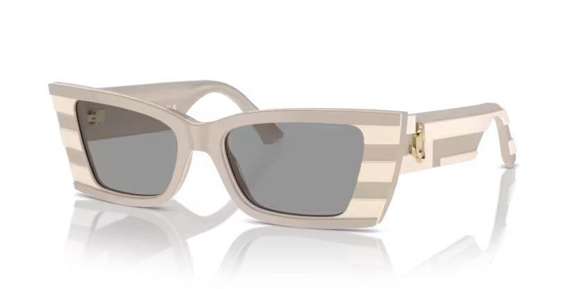Jimmy Choo | 5009 | Beige/White - iKANDi Sunglasses
