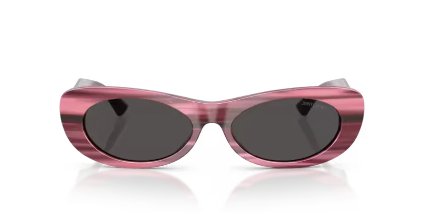 Jimmy Choo | 5038BU | Striped cranberry