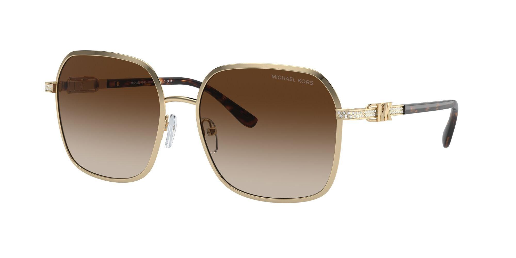Michael Kors | 1145B Cadiz | Shiny Light Gold - iKANDi Sunglasses