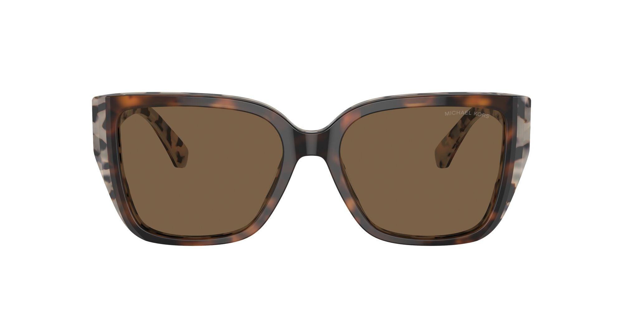 Michael Kors | 2199 Acadia | Dark Tortoise/Light Tortoise - iKANDi Sunglasses