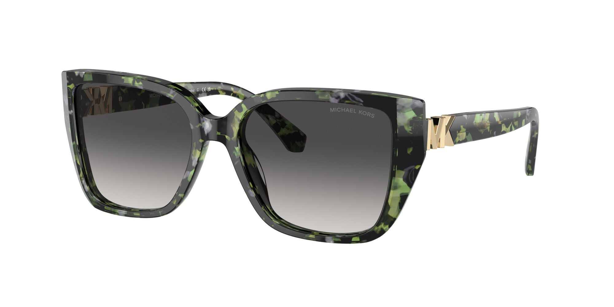 Michael Kors | 2199 Acadia | Amazon Green Tortoise