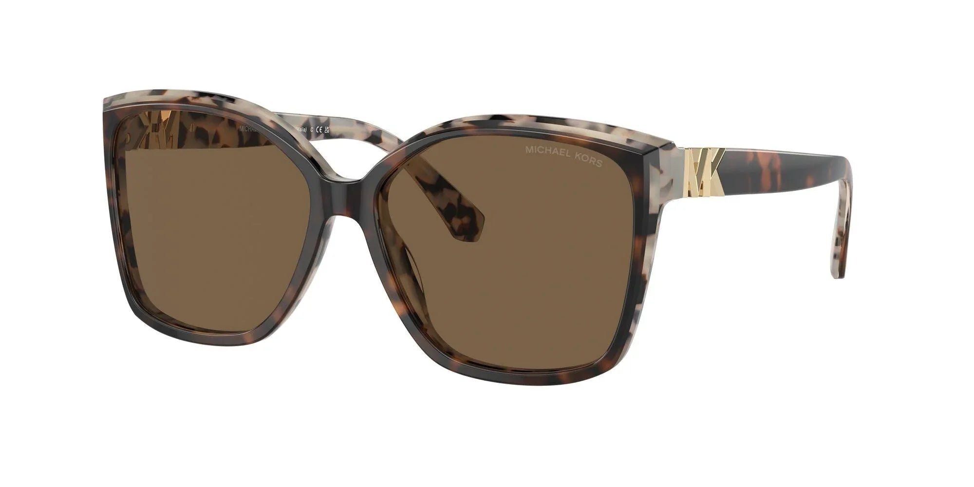 Michael Kors | 2201 Malia | Dark Tortoise/Light Tortoise - iKANDi Sunglasses