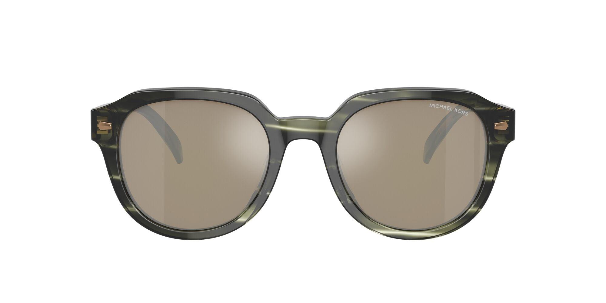 Michael Kors | 2216U Eger | Olive Horn - iKANDi Sunglasses