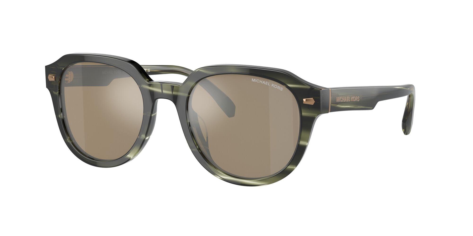 Michael Kors | 2216U Eger | Olive Horn - iKANDi Sunglasses