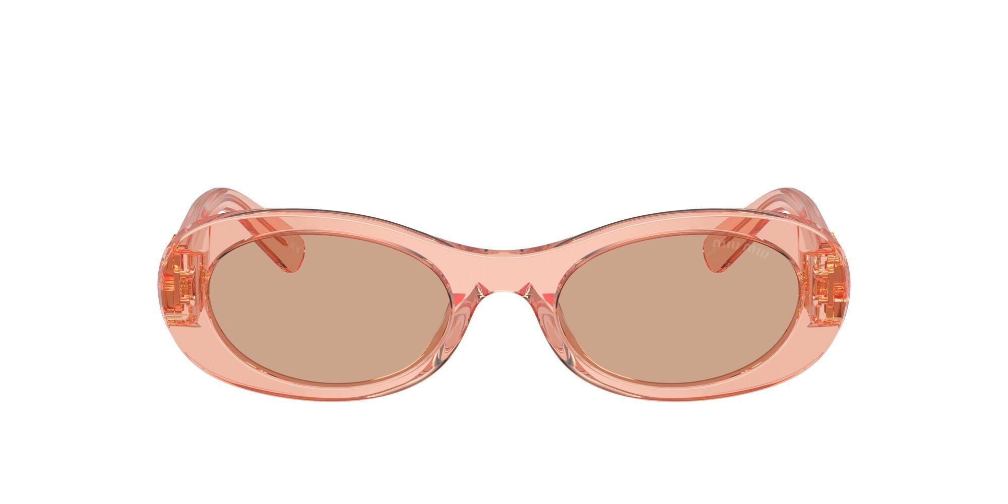 Miu Miu | 06ZS | Rose Transparent - iKANDi Sunglasses