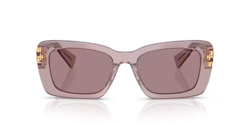 Miu Miu | 07YS | Transparent Mauve - iKANDi Sunglasses