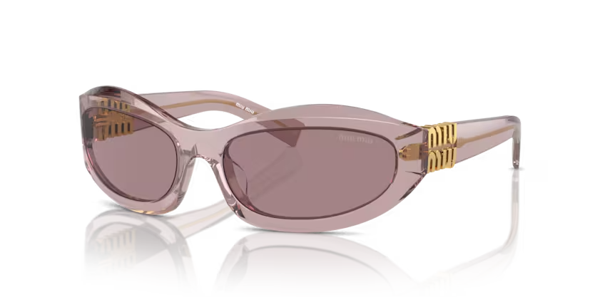 Miu Miu | 14ZS | Mauve trasparent