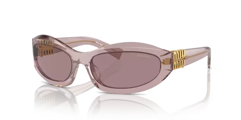 Miu Miu | 14ZS | Mauve Transparent