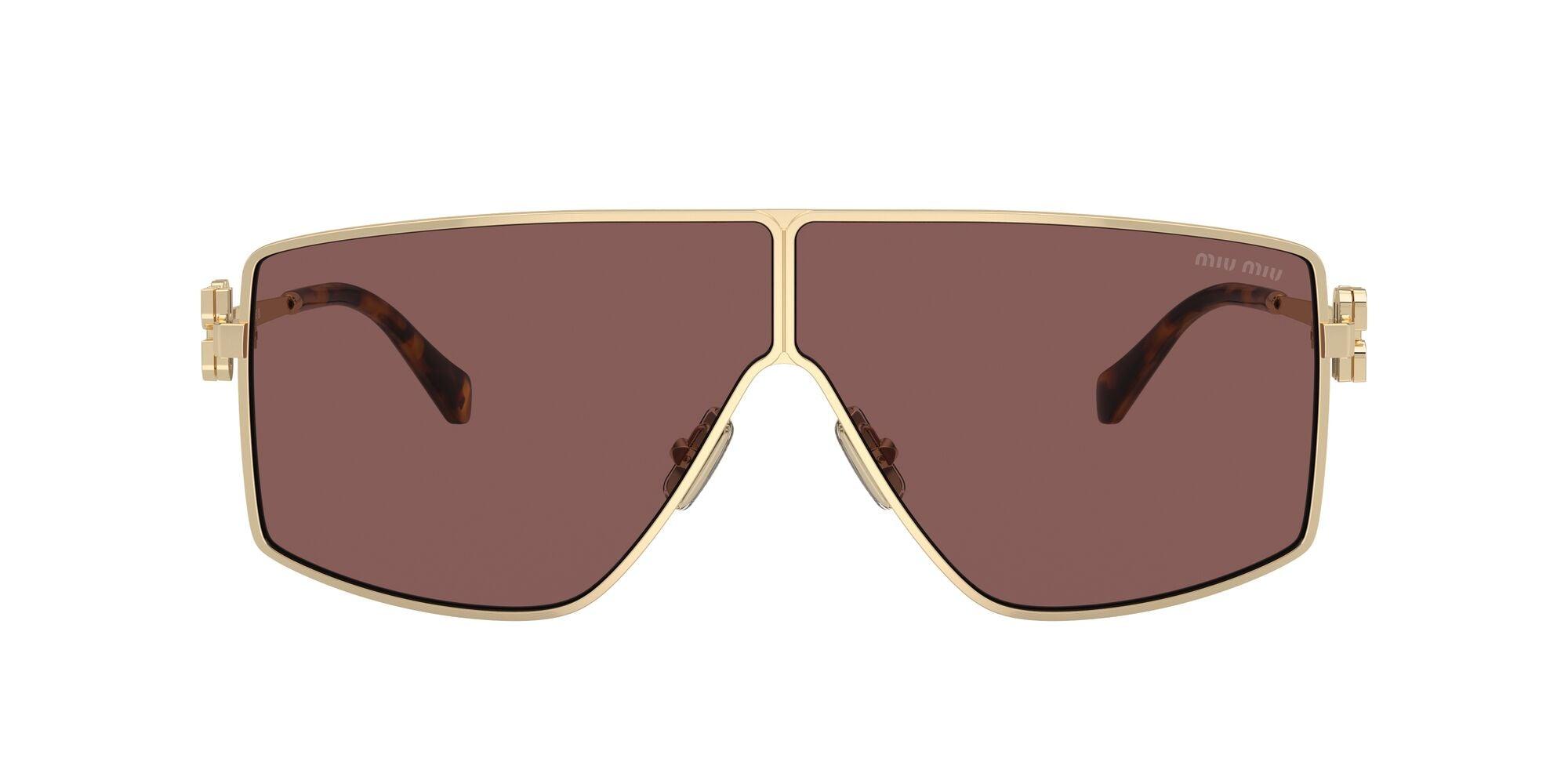 Miu Miu | 51ZS | Pale Gold - iKANDi Sunglasses