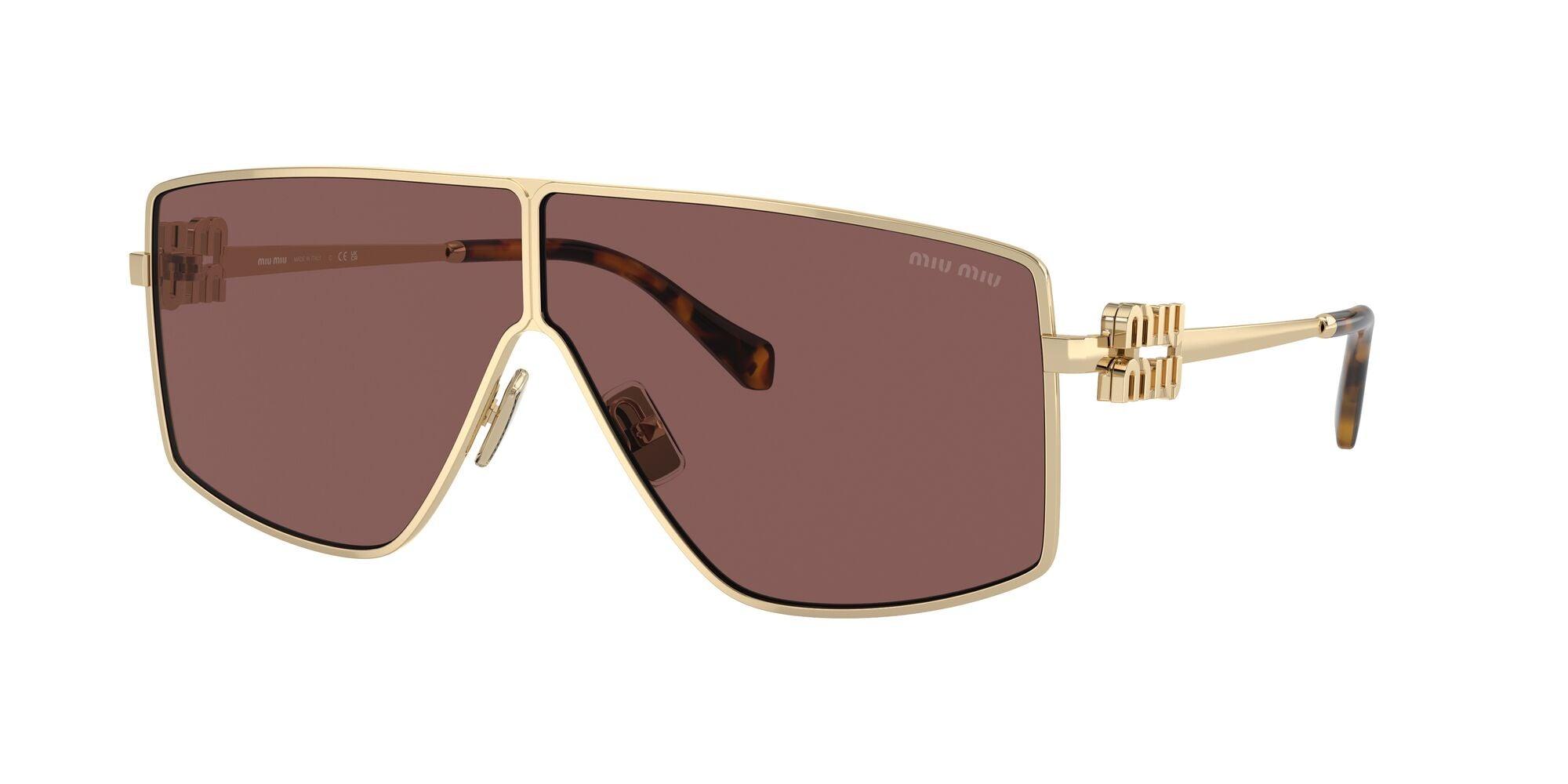 Miu Miu | 51ZS | Pale Gold - iKANDi Sunglasses