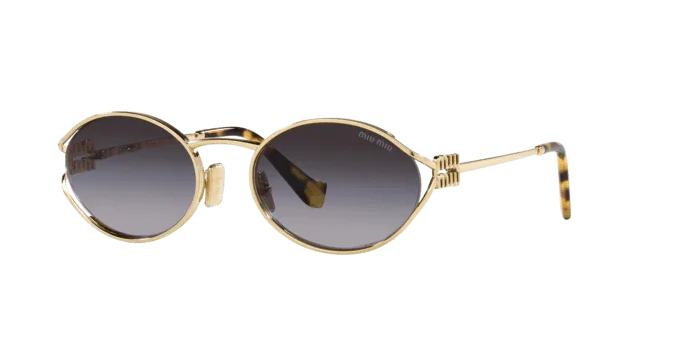 Miu Miu | 52YS | Gold - iKANDi Sunglasses