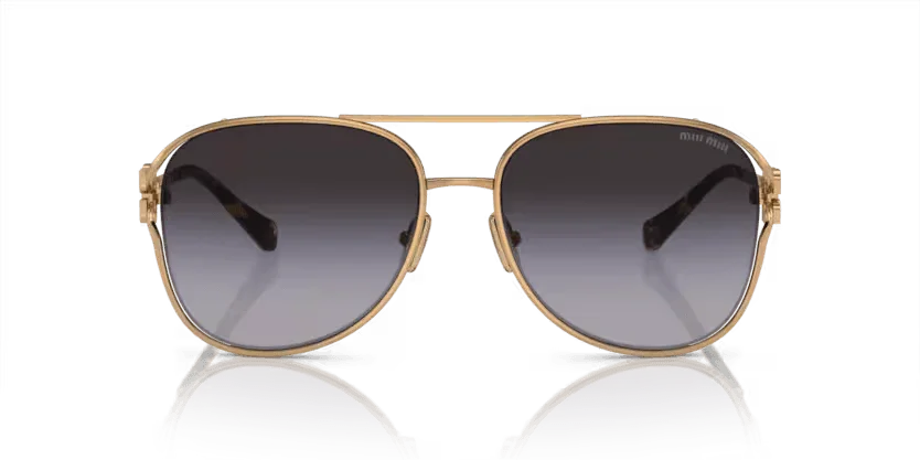Miu Miu | 52ZS | Antique Gold - iKANDi Sunglasses