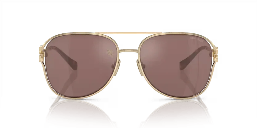 Miu Miu | 52ZS | Pale Gold - iKANDi Sunglasses