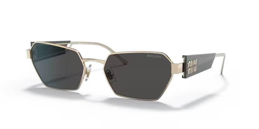 Miu Miu | 53WS | Pale Gold - iKANDi Sunglasses
