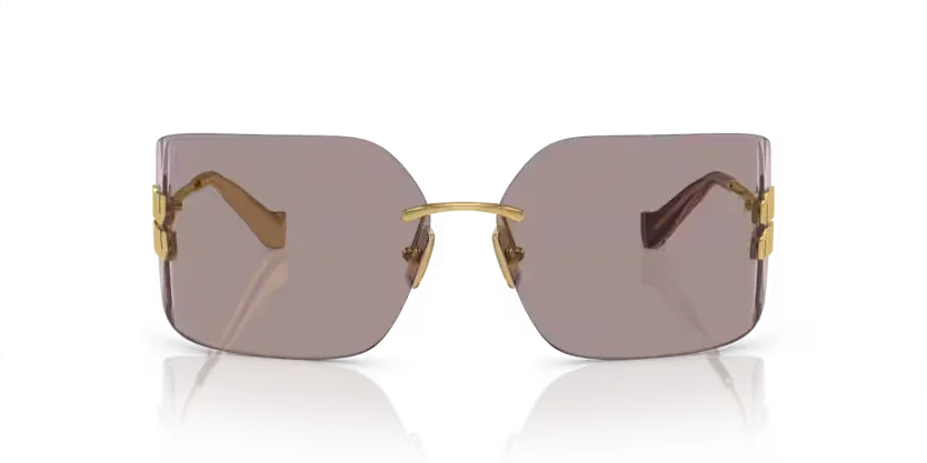 Miu Miu | 54YS | Gold Light Purple Brown