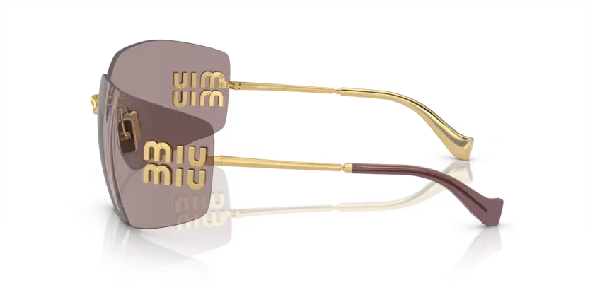 Miu Miu | 54YS | Gold Light Purple Brown