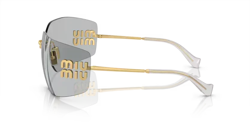 Miu Miu | 54YS | Gold Light Grey
