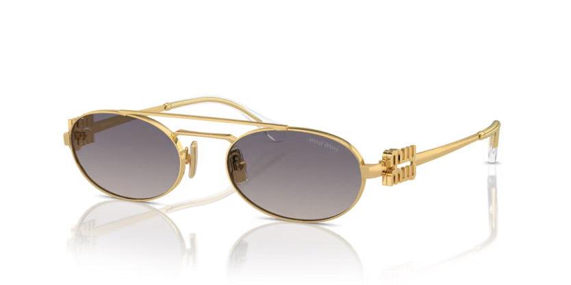 Miu Miu | 54ZS | Gold - iKANDi Sunglasses