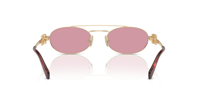 Miu Miu | 54ZS | Pale Gold - iKANDi Sunglasses