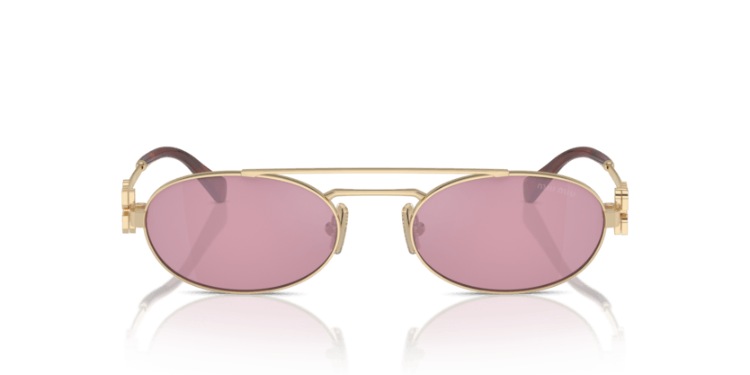 Miu Miu | 54ZS | Pale Gold - iKANDi Sunglasses