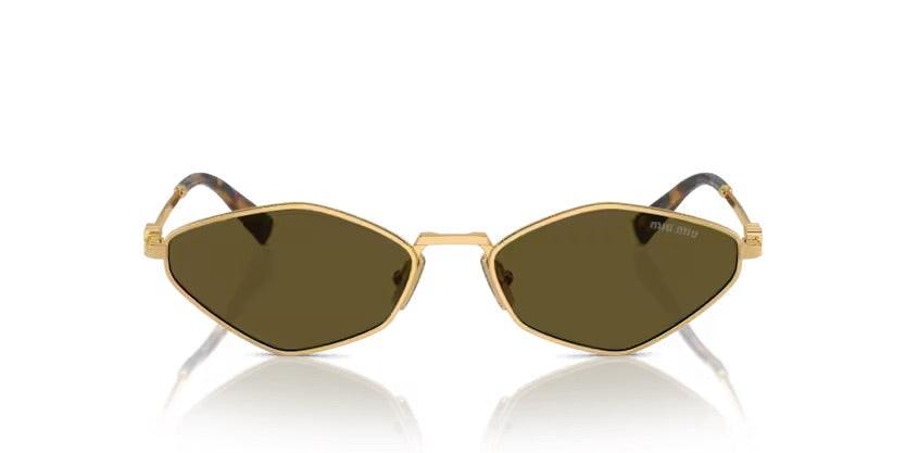 Miu Miu | 56ZS | Gold - iKANDi Sunglasses