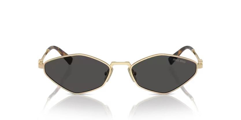 Miu Miu | 56ZS | Pale Gold - iKANDi Sunglasses