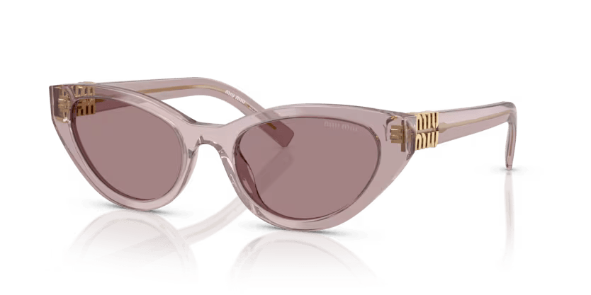 Miu Miu | A04S | Mauve transparent - iKANDi Sunglasses