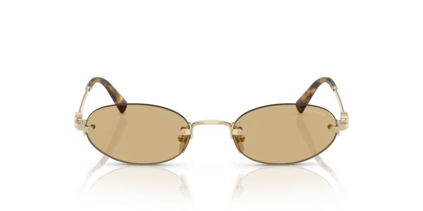 Miu Miu | A54S | Pale Gold - iKANDi Sunglasses