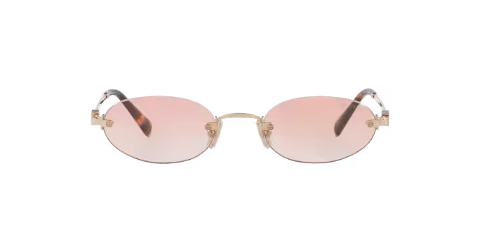 Miu Miu | A54S | Pale Gold - iKANDi Sunglasses