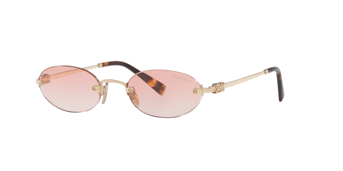 Miu Miu | A54S | Pale Gold - iKANDi Sunglasses