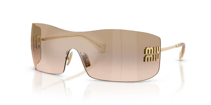 Miu Miu | B53S | Gold Light Brown